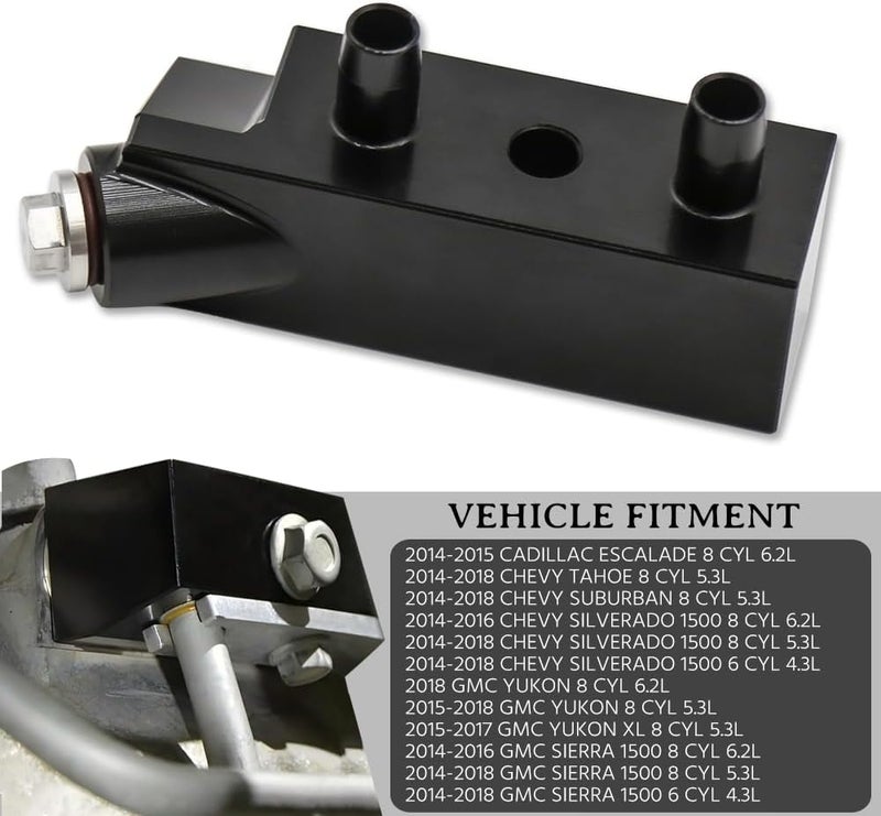chaofei 125068000 Automatic Transmission Fluid Thermal Bypass Valve Compatible with Chevrolet Silverado 1500 2014 2015 2016 2017 2018 Replacement for GM 6L80, GMC Sierra 1500, Yukon, Tahoe, Escalade - Image 2